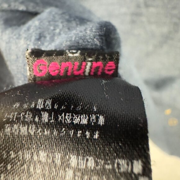 Volcom Hooded Sweatshirt Men L Blue Yellow Graphic Accents & Kangaroo Pocket - Picture 14 of 14